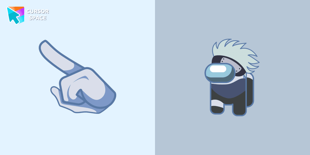 Among Us Kakashi Hatake Character cursor